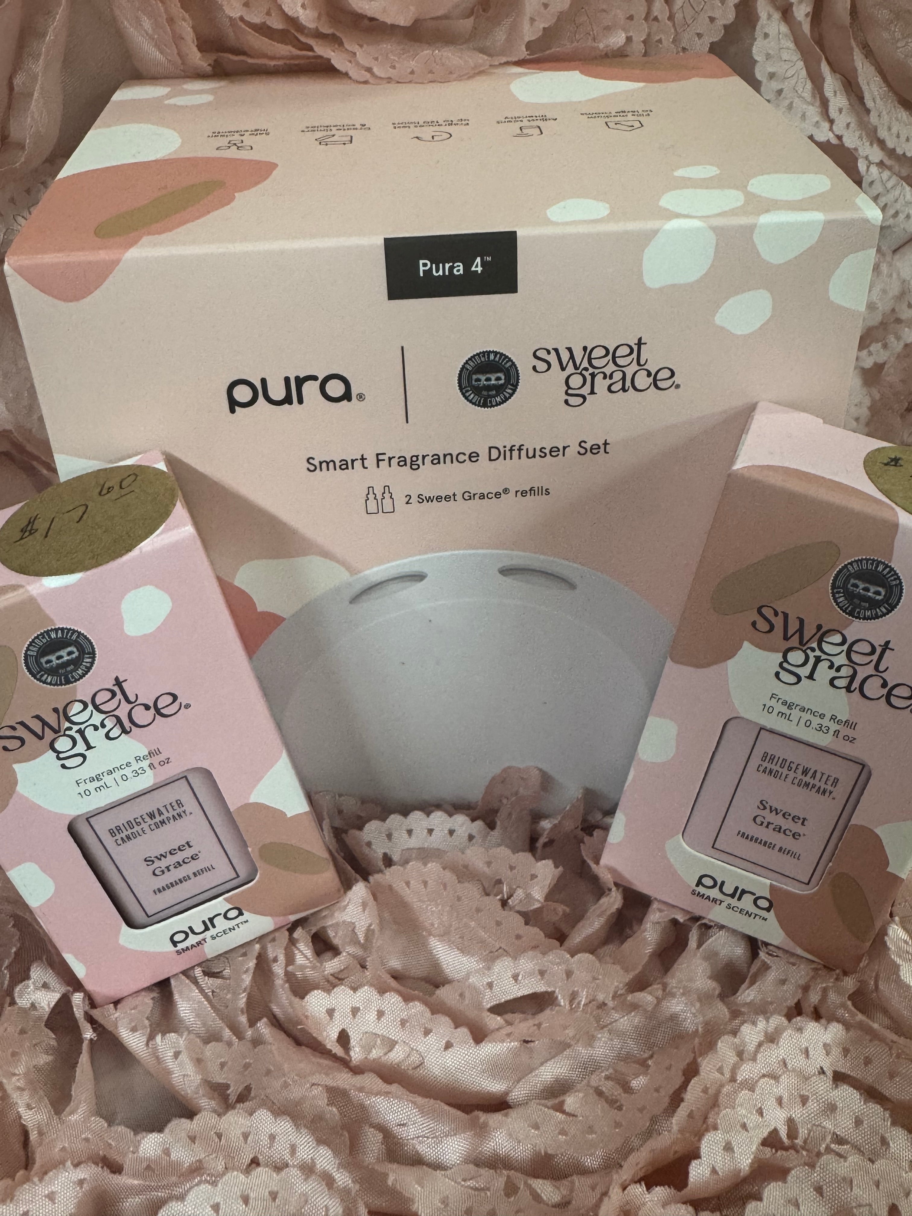 Pura Fragrance Bundle - Diffuser + 2 Sweet Grace Refills
