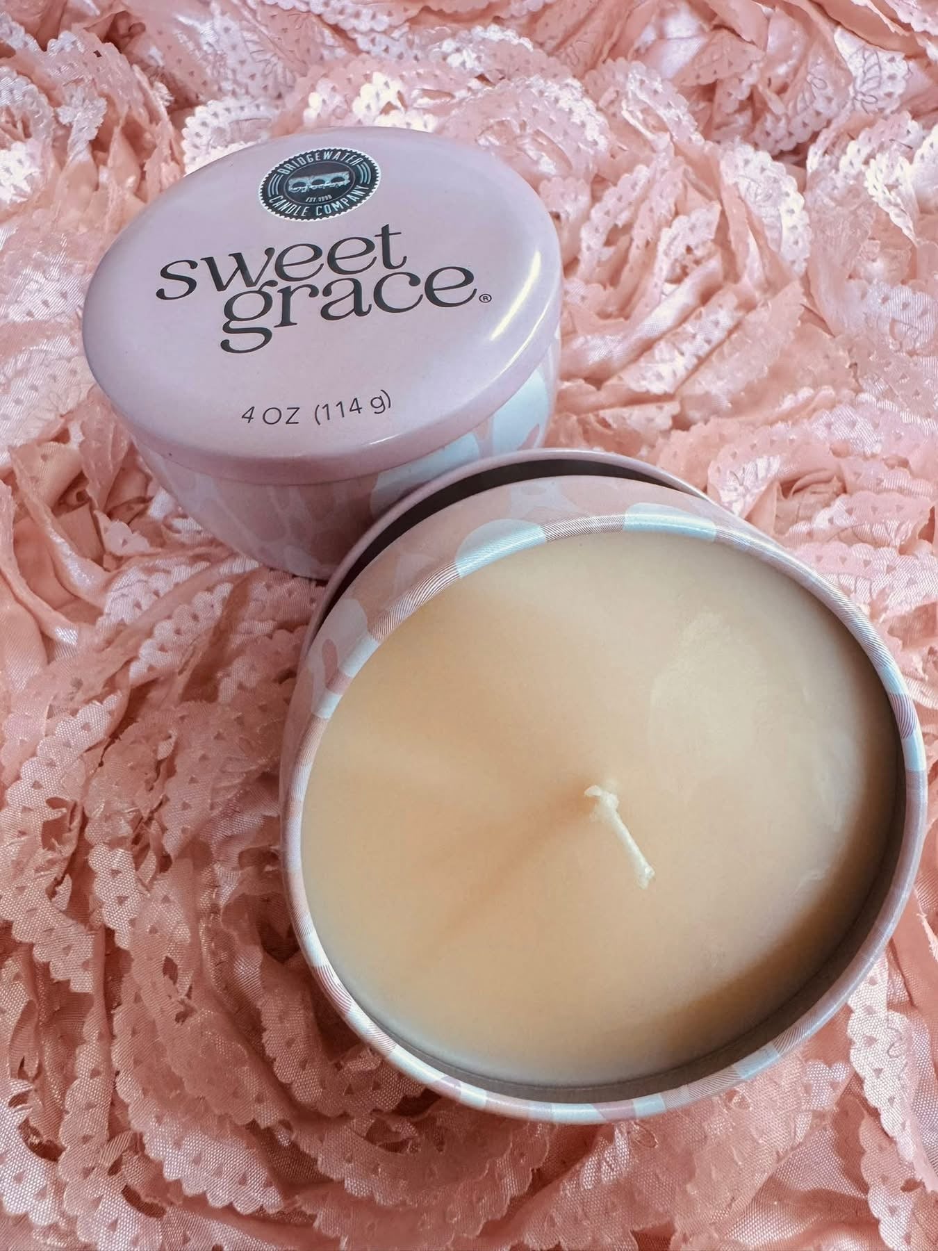 Sweet Grace Candle Tin 4oz