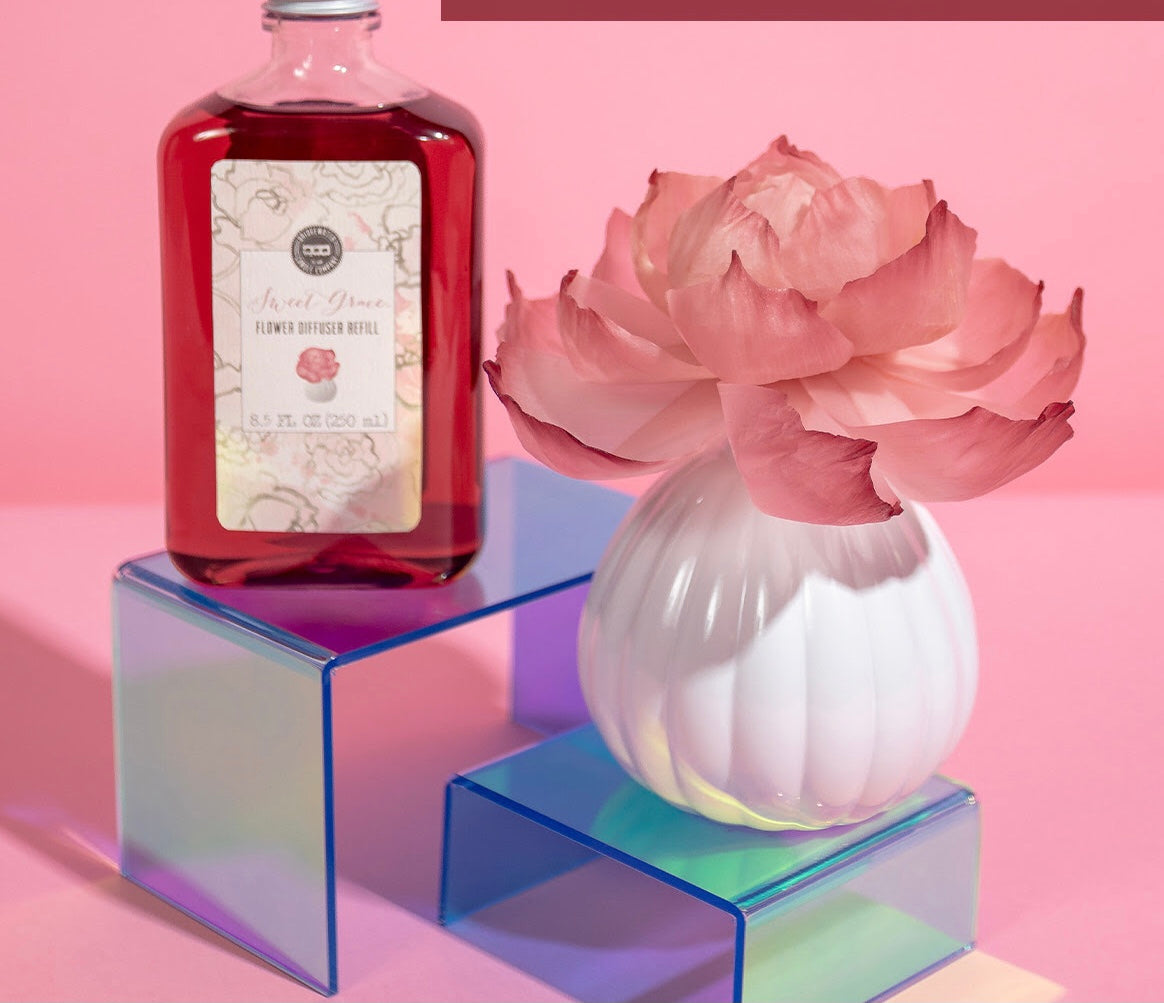 Sweet Grace Flower Diffuser Refill - Pink