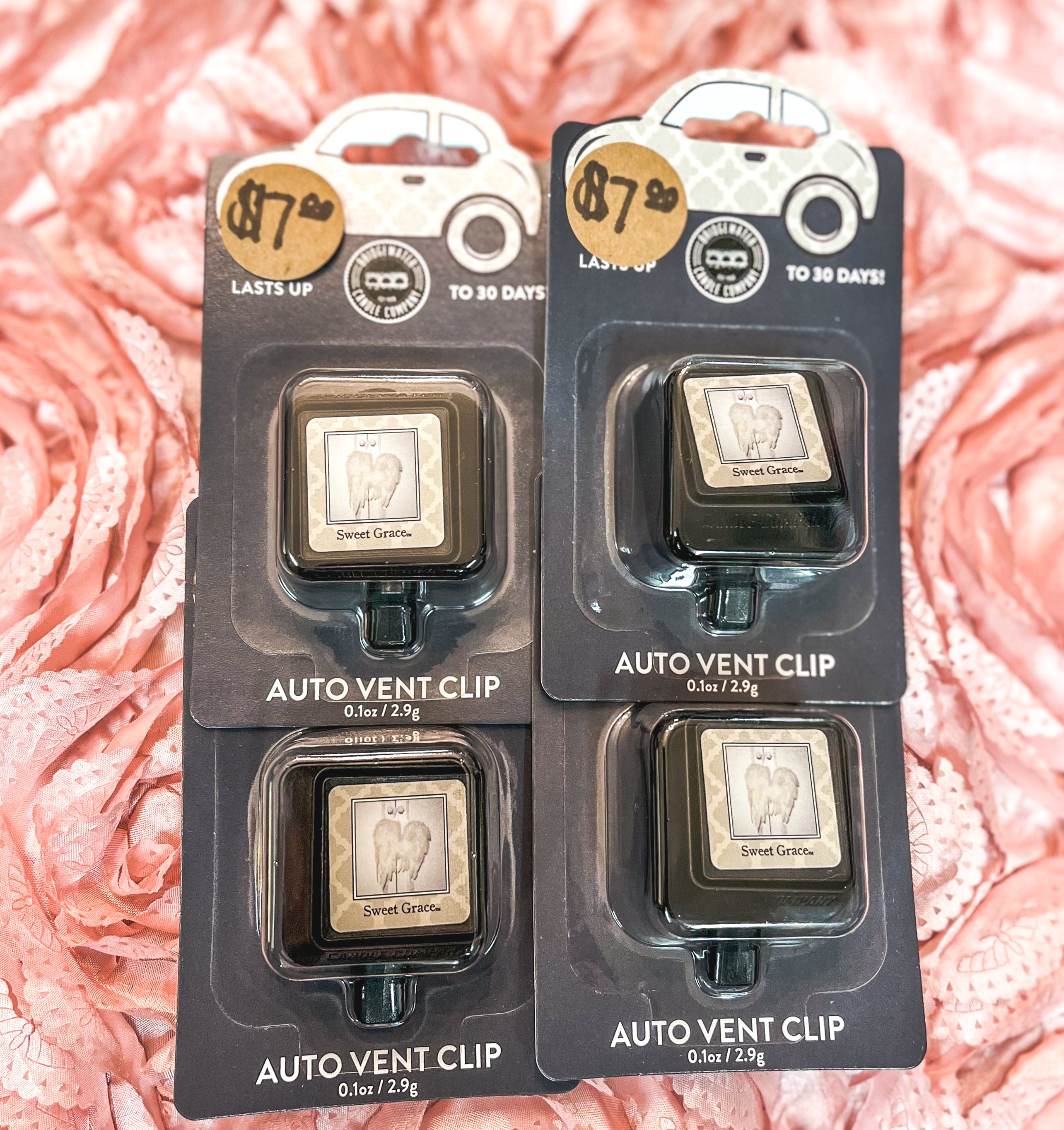 Sweet Grace Car Clips