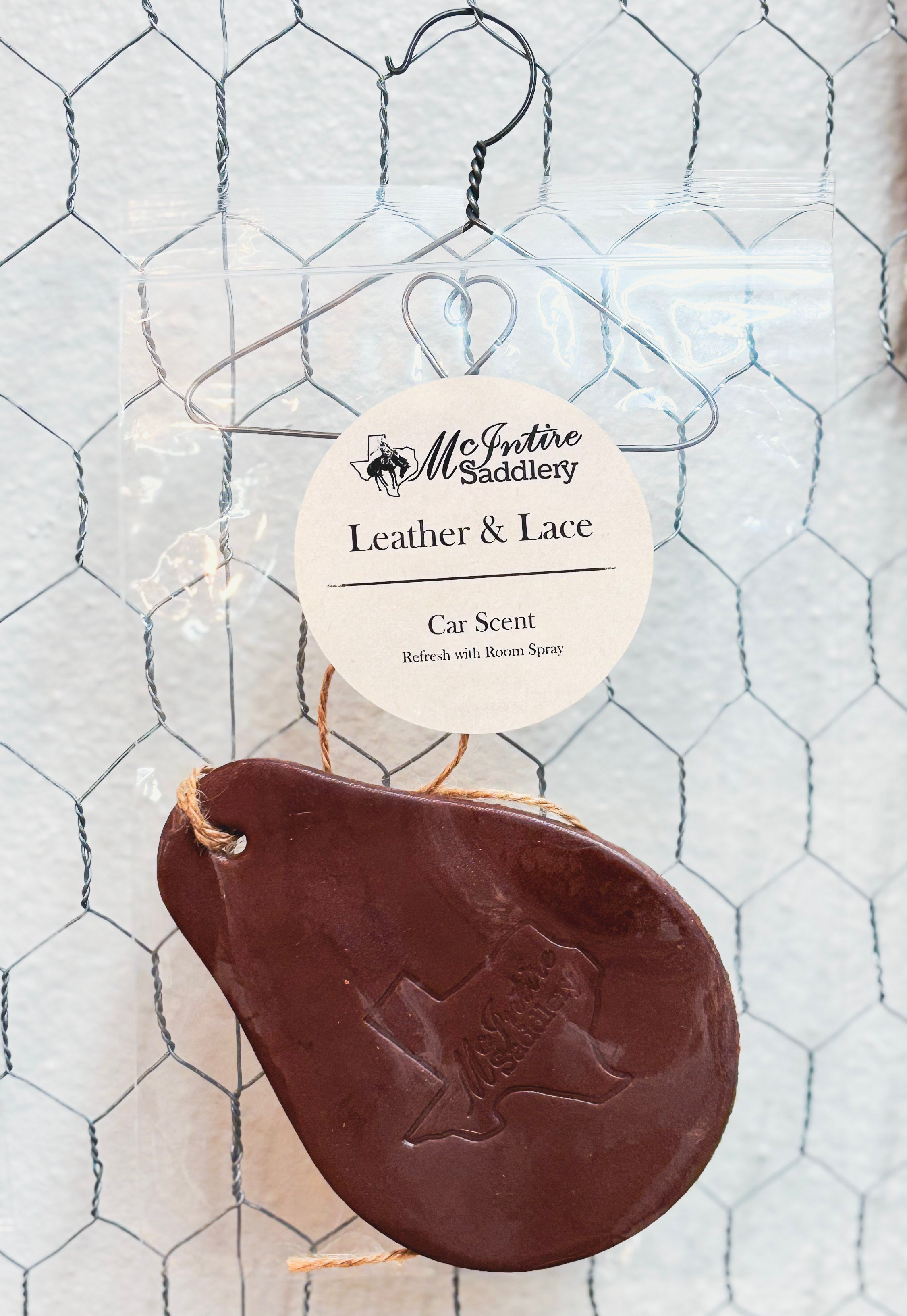 McIntire Saddlery Leather Car Scents
